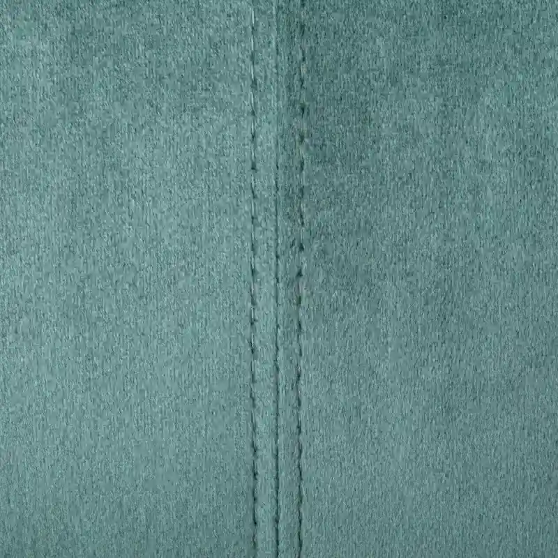 Velvet Channel Stitched 3-Seater Sofa with Gold Metal Legs