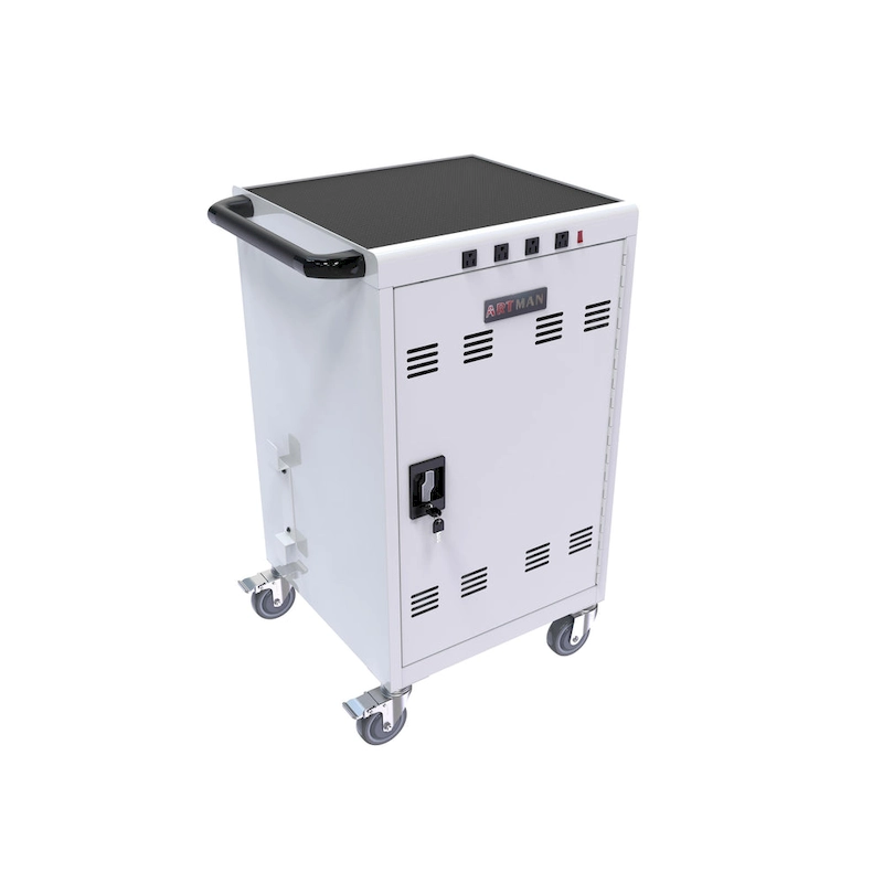 Mobile Charging Cart and Cabinet for Tablets Laptops 31+4-Device