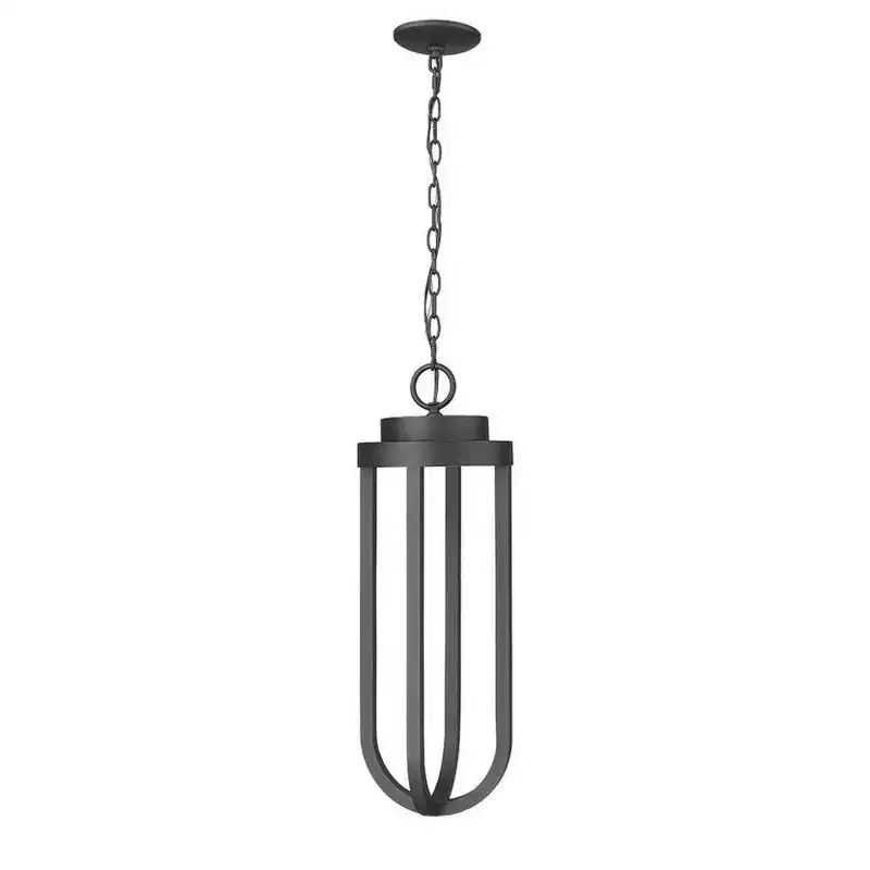 Z-Lite Leland 1 - Light Pendant in Sand Black