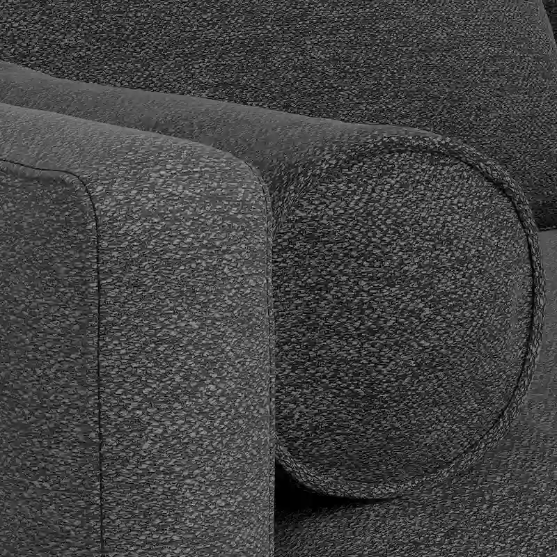 WYNDENHALL Brixley Mid Century 102 inch Wide Left Sofa Sectional