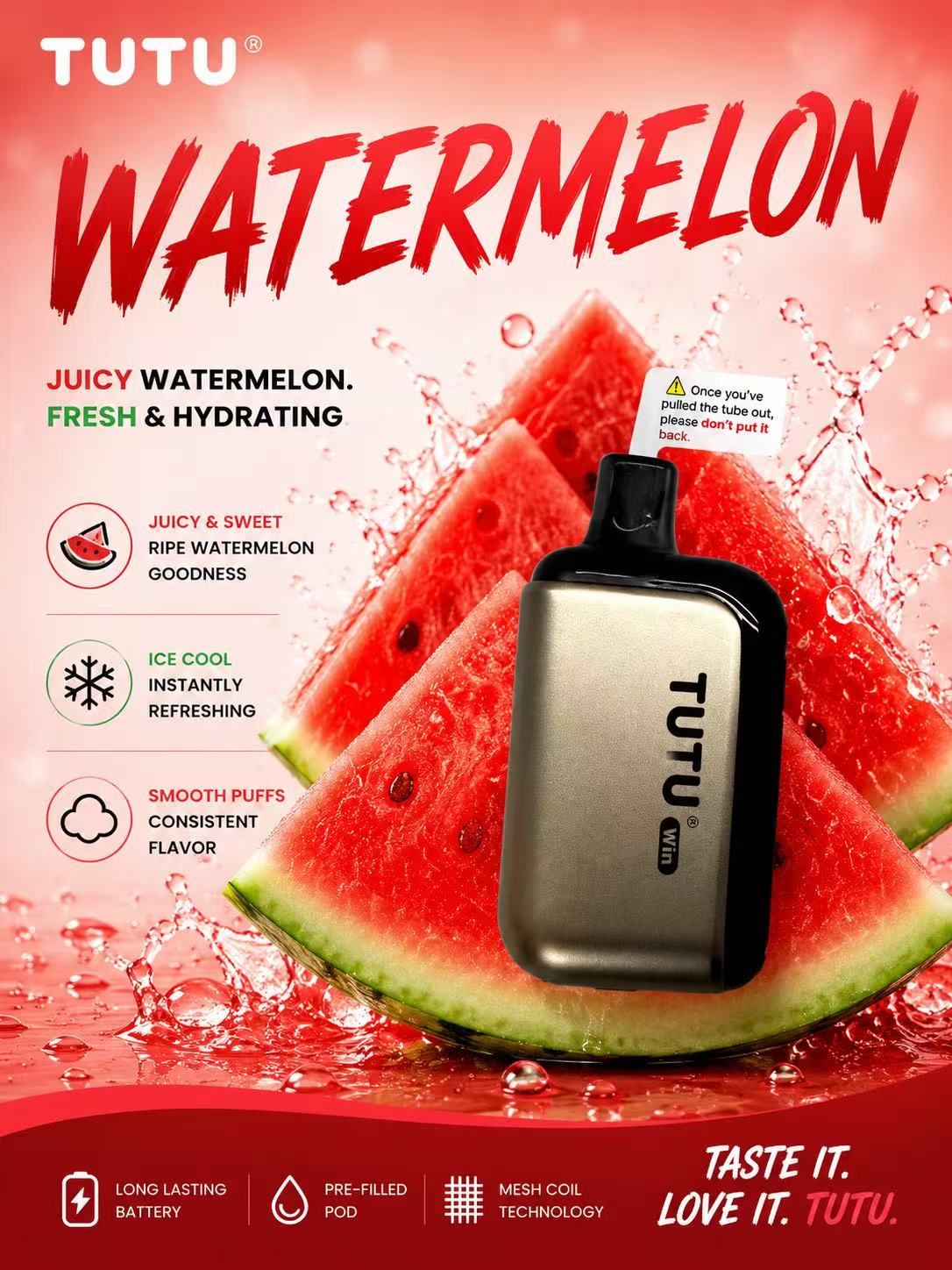 TUTU win 10000 Puffs Disposable Vape Newest brand 12 Flavors