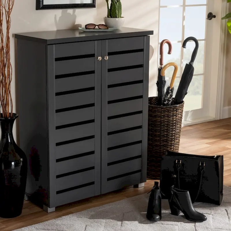 Contemporary Shoe Storage Cabinet