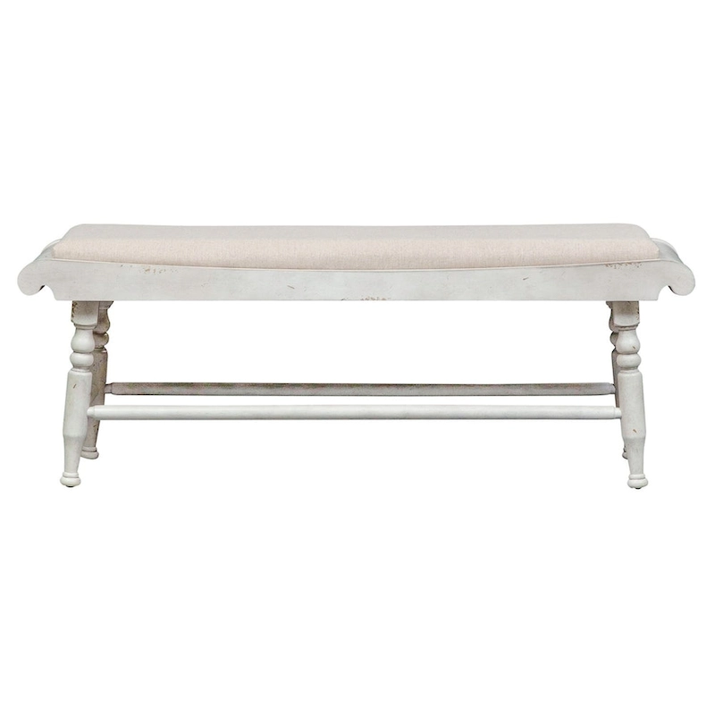 Whitney Antique Linen Bench