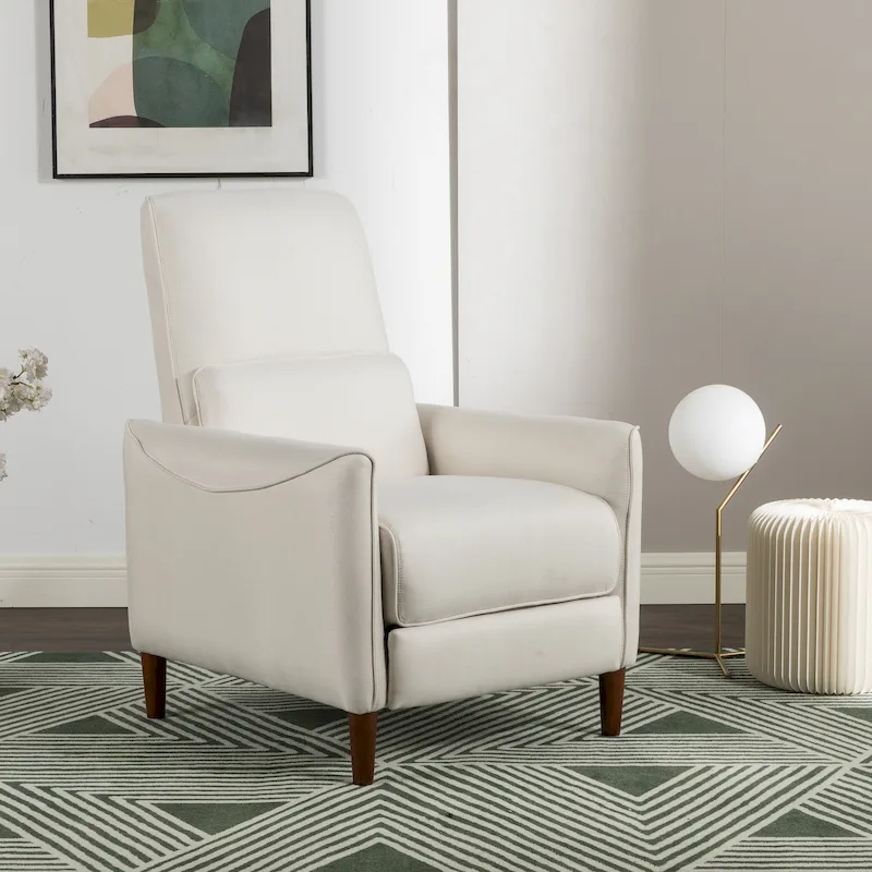 Christopher Knight Home Upholstered Push Recliner Chair