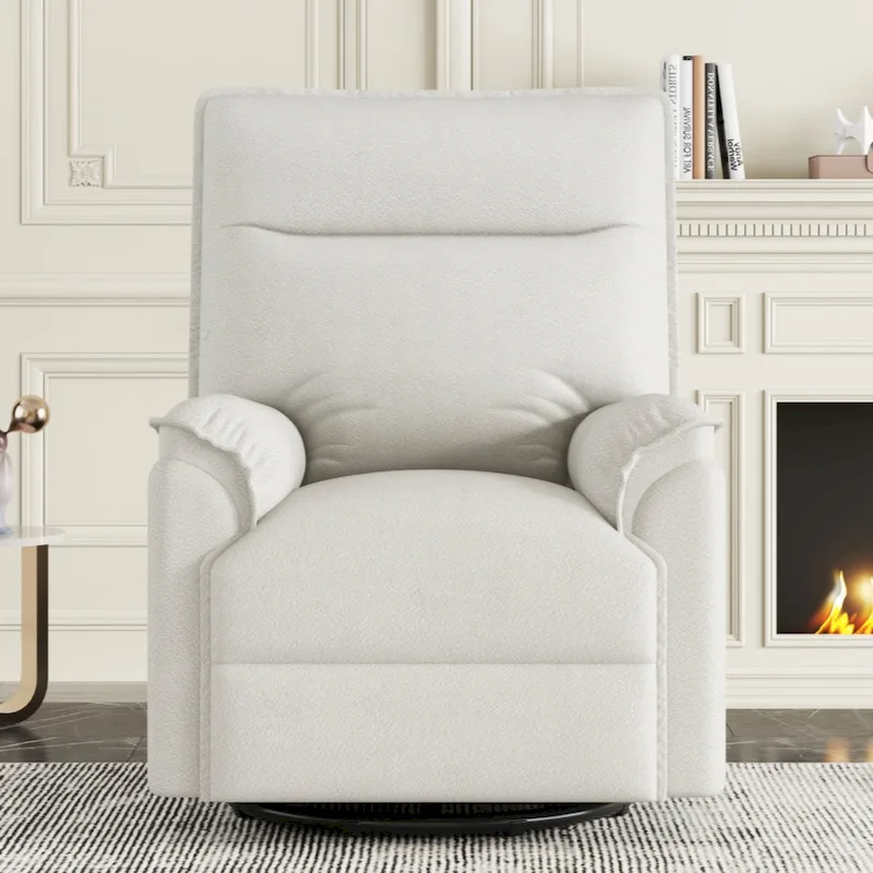 360 Degree Swivel Recliner Manual Recliner Chair Theater Recliner Sofa for Living Room
