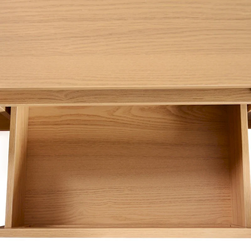 Modern Farmhouse Media Console with Solid Wood Legs