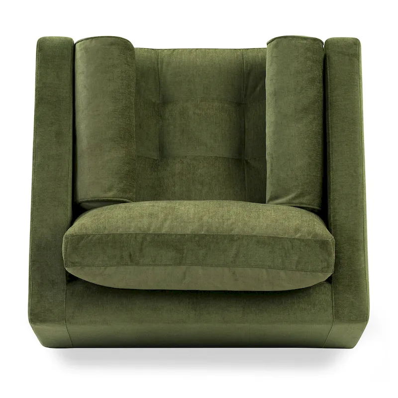 Poly & Bark Napa Fabric Lounge Chair