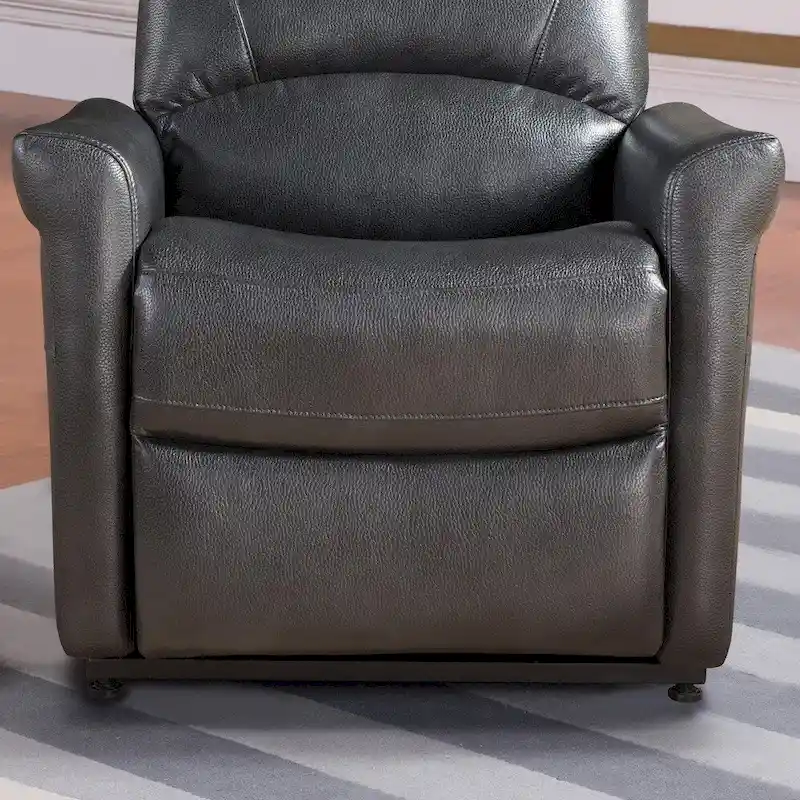 Colby Dark Charcoal Grey Reclining Power Lift Chair