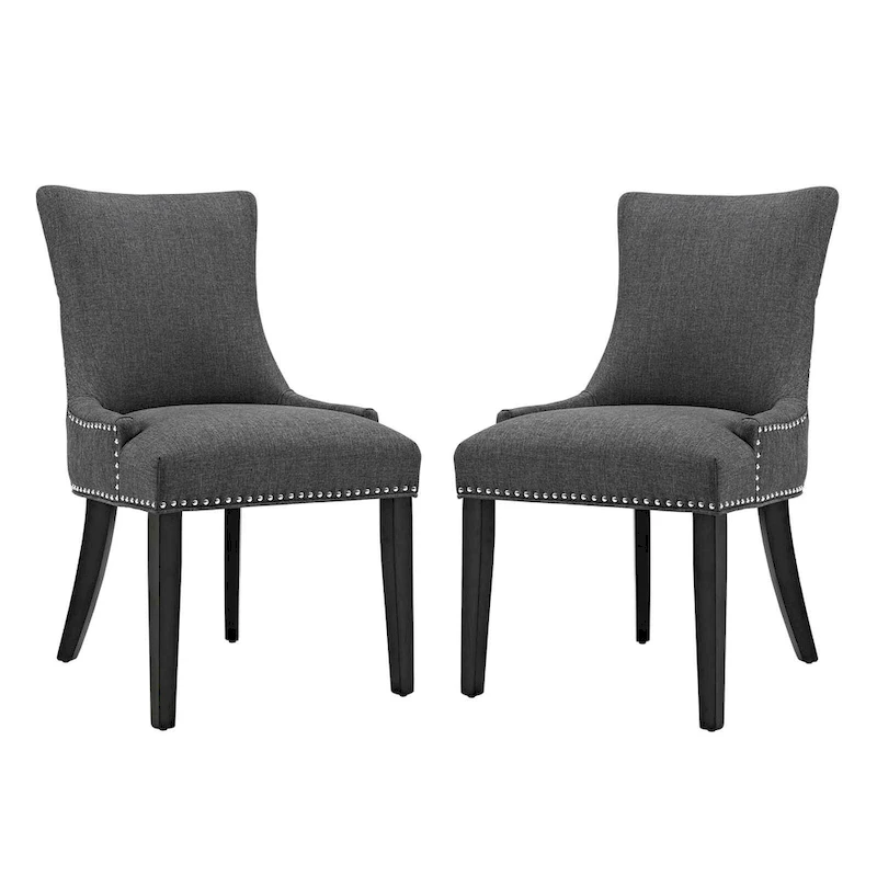 Marquis Set of 2 Fabric Dining Side Chair