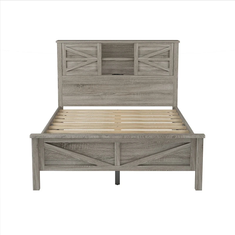 3-Pieces Full Bedroom Sets with Nightstand and Dresser