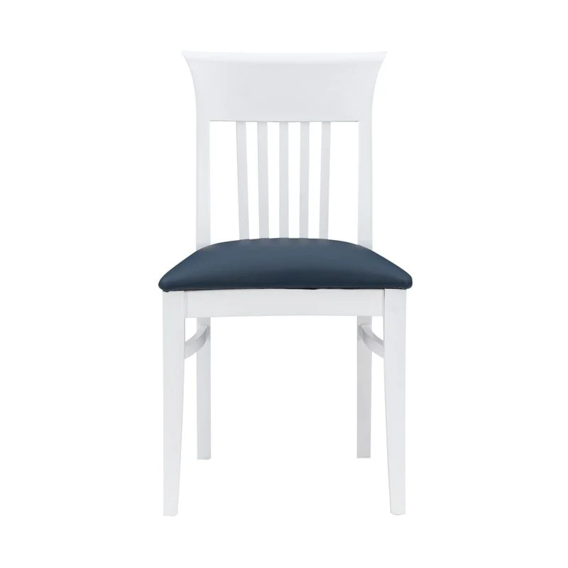 Linon White Wyeth Chair (Set of 2)
