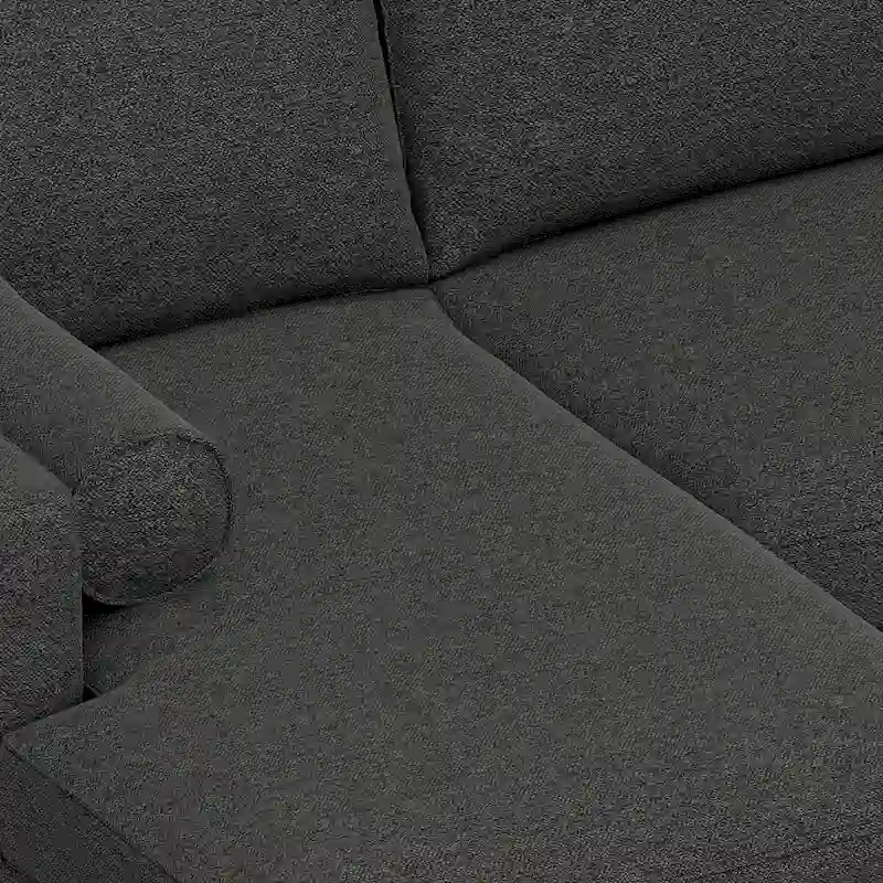 WYNDENHALL Brixley Mid Century 102 inch Wide Left Sofa Sectional