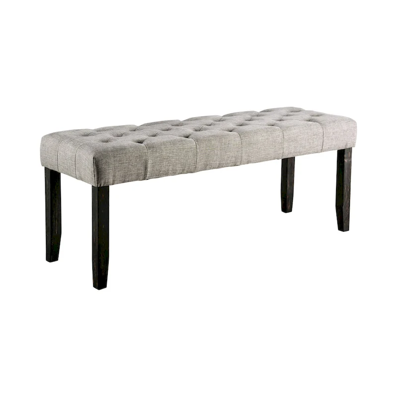 Copper Grove Chalwa Rustic Tufted 48-inch Dining Bench