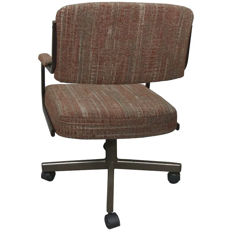 Swivel Kitchen Dining Caster Chair with Wheels - M-110 - N/A