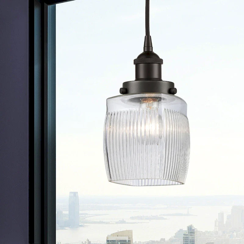 Innovations Lighting 616-1PH-10-6 Colton Pendant Colton 6  Wide Mini