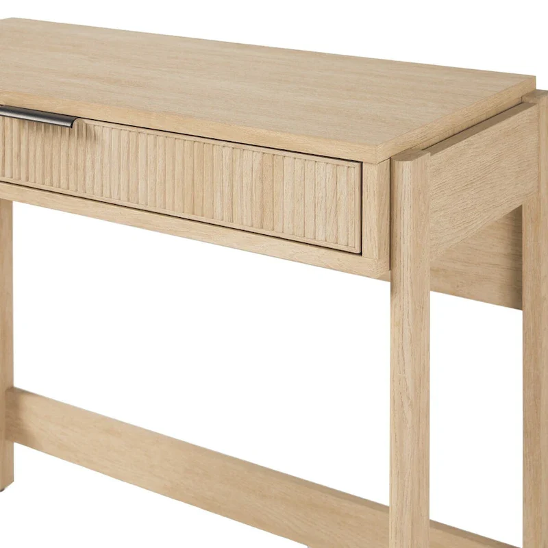 Middlebrook Designs Reeded Writing Desk with Drawer