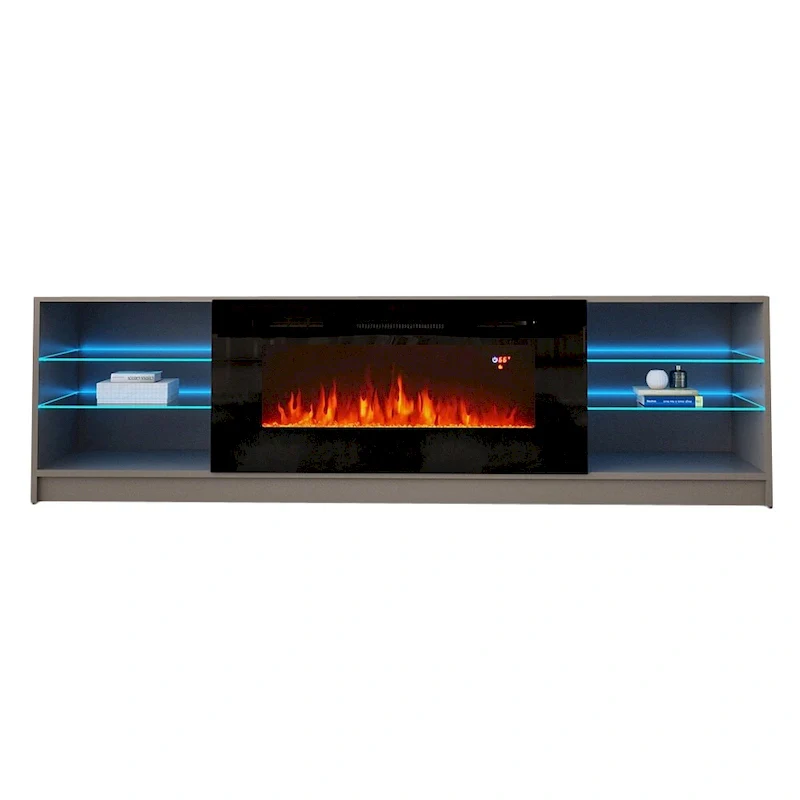 Amsden Electric Fireplace TV Stand