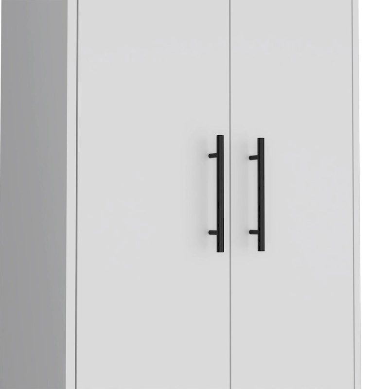 71  White Tall Pantry Cabinet - 23.60
