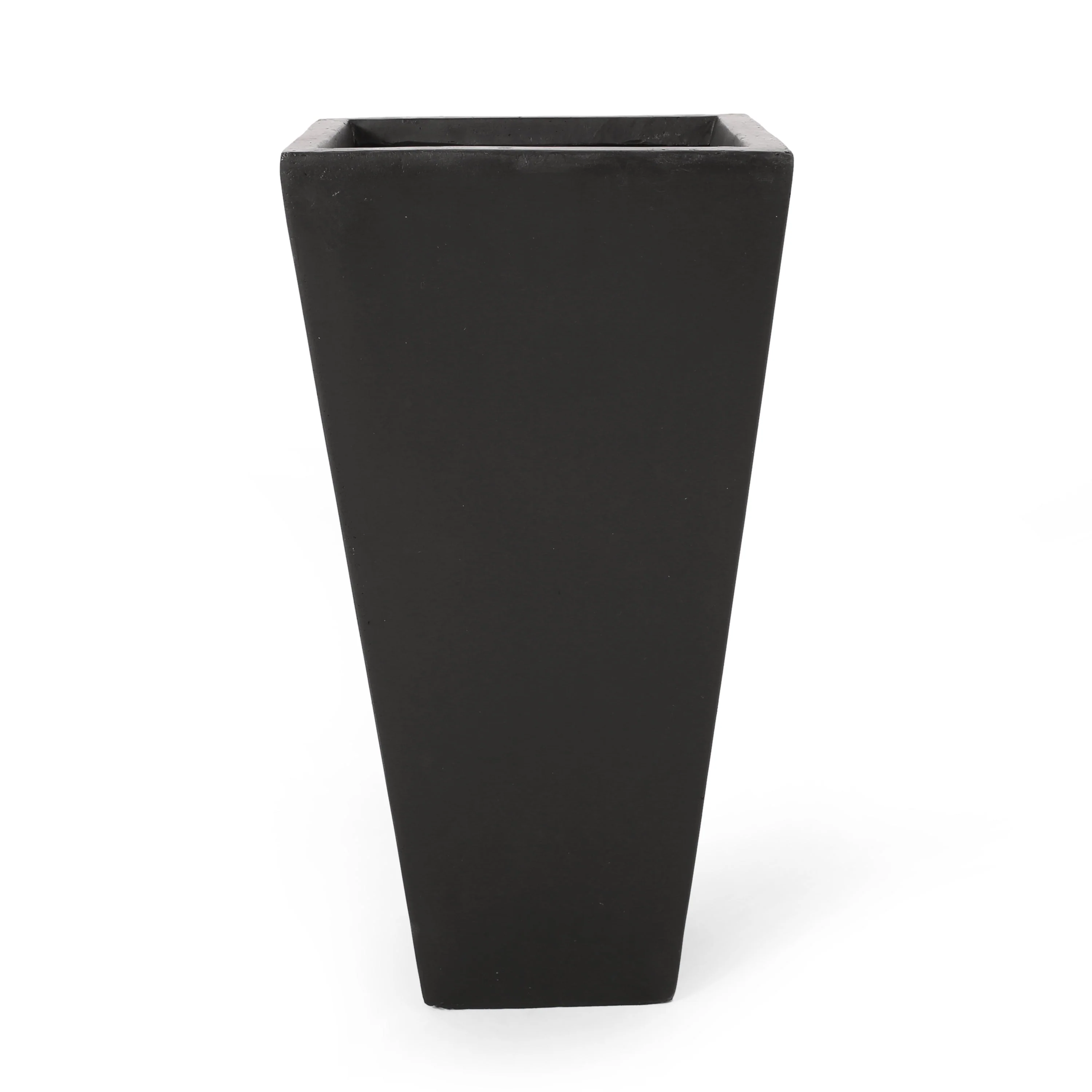 Walker Edison | Black Outdoor Modern Planter