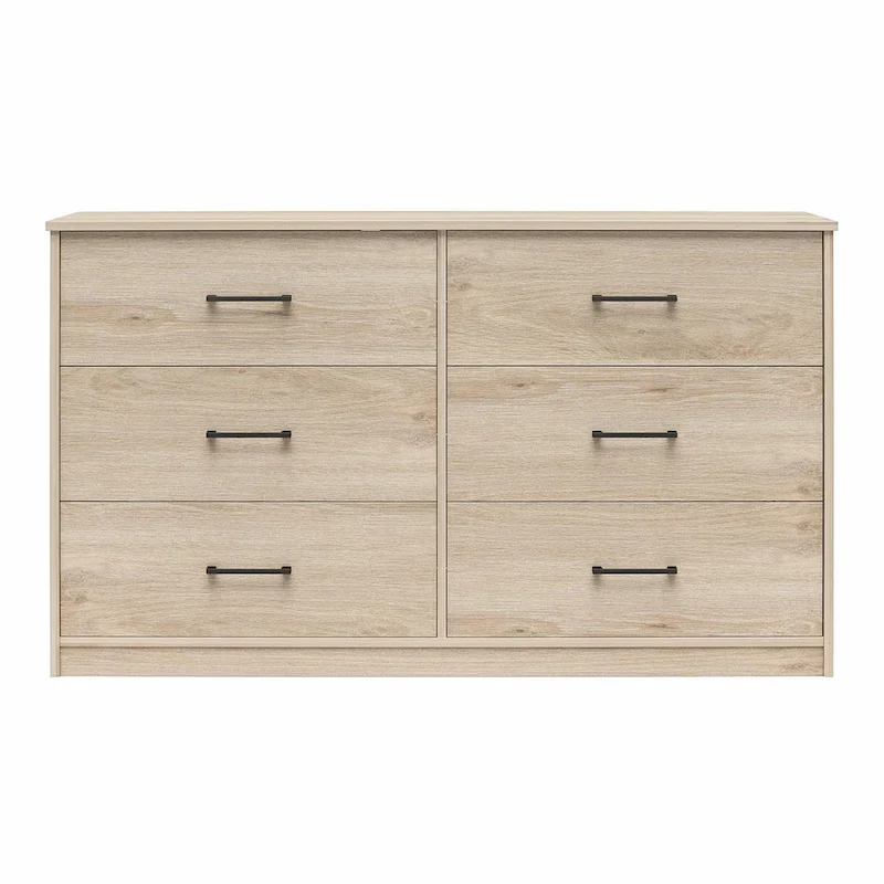 BrEZ Build Pearce Wide 6 Drawer Dresser