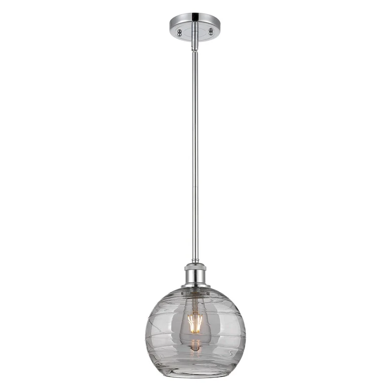 Innovations Lighting 516-1S-10-8 Athens Deco Swirl Pendant Athens Deco