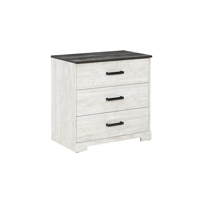 Contrasting Woodgrain Chest of Drawers