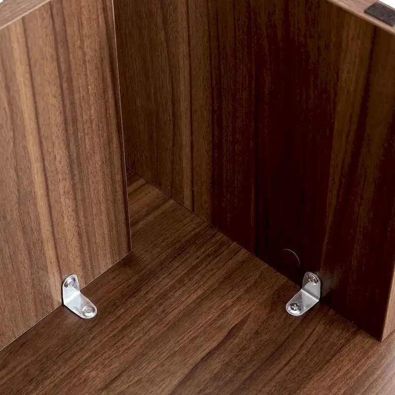 Modern Round MDF Coffee Table Durable Living Room Center Table