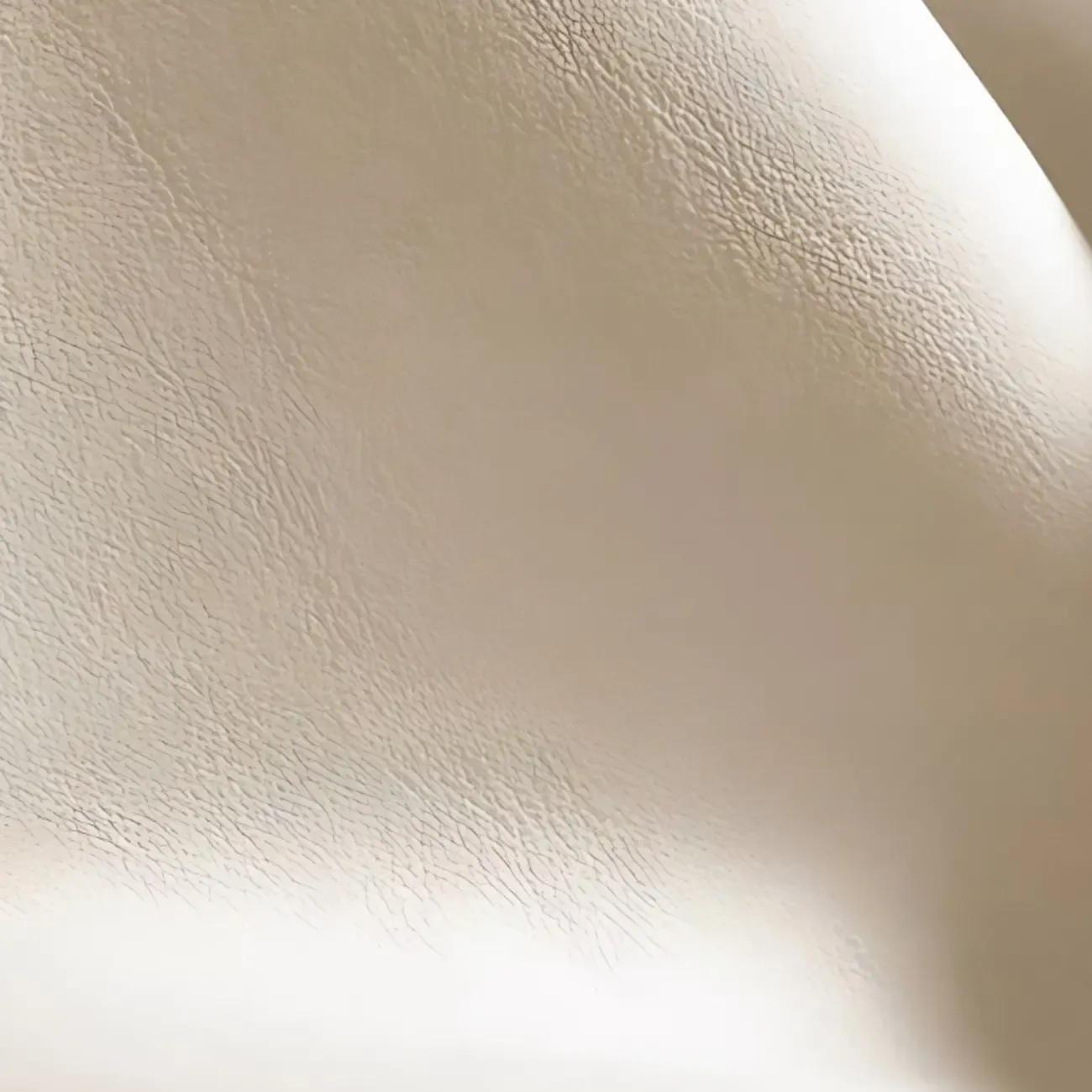 Sleek Rectangular Leather White 3 Drawers Narrow Side Table