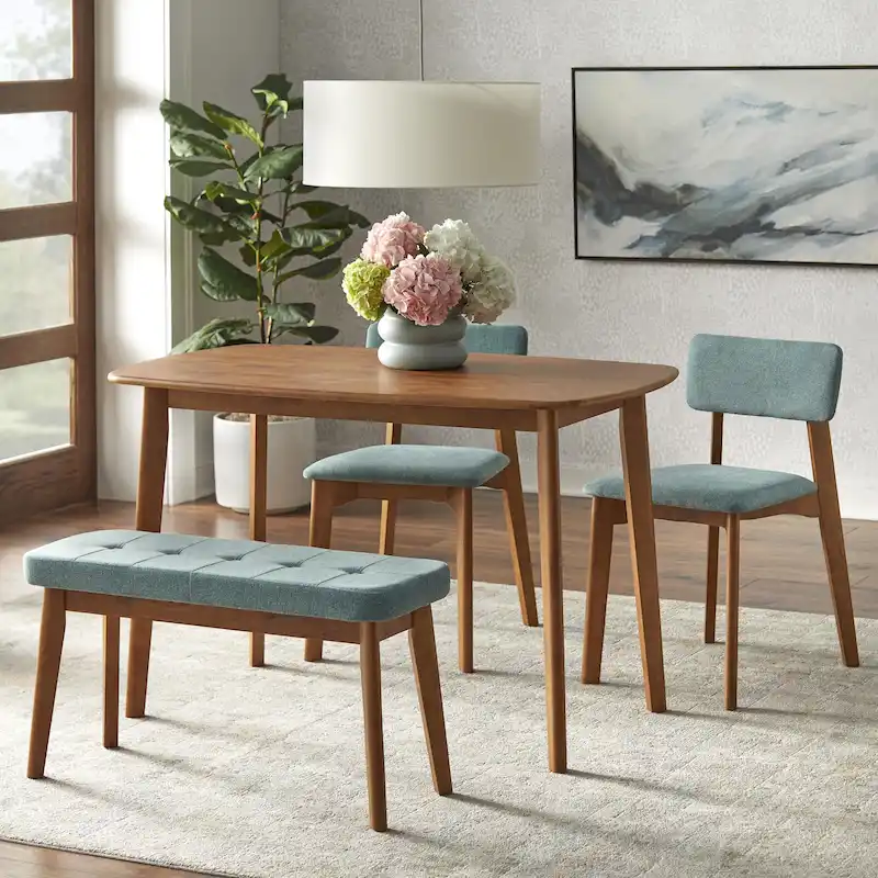 4-Piece Nettie Solid Wood Dining