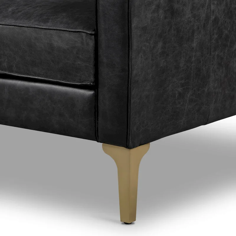 Mateo 82.5  Sofa - Full Grain Genuine Italian Leather