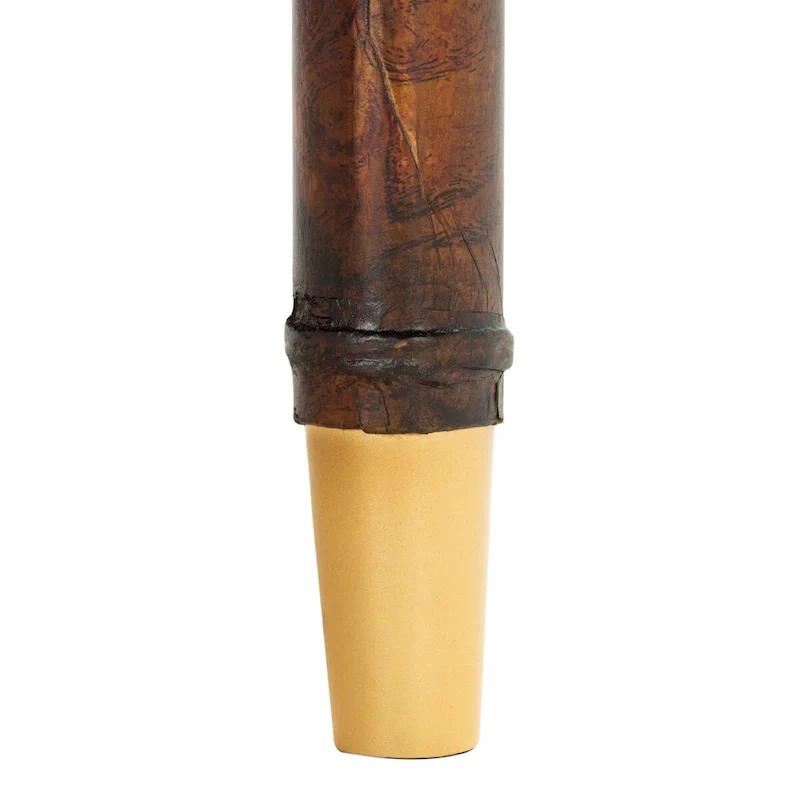 SAFAVIEH Francina Dark Brown/ Gold 2-Shelf Console Table - 42  W x 15.8  L x 29  H - 42Wx16Dx29H