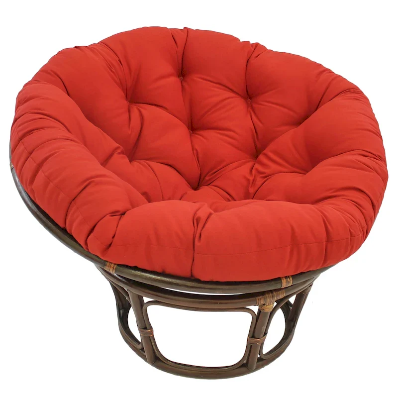 52-inch Solid Twill Papasan Cushion (Cushion Only)