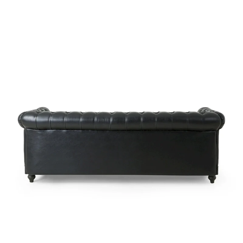 Castalia Nailhead Trim Chesterfield Sofa by Christopher Knight Home - 78.75 L x 33.50 W x 28.00 H
