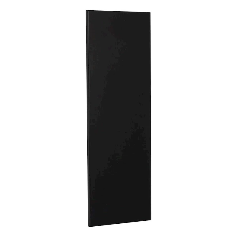 Kitchen Cabinet Wall End Panel with ABS Edgeband – Black, 12x30