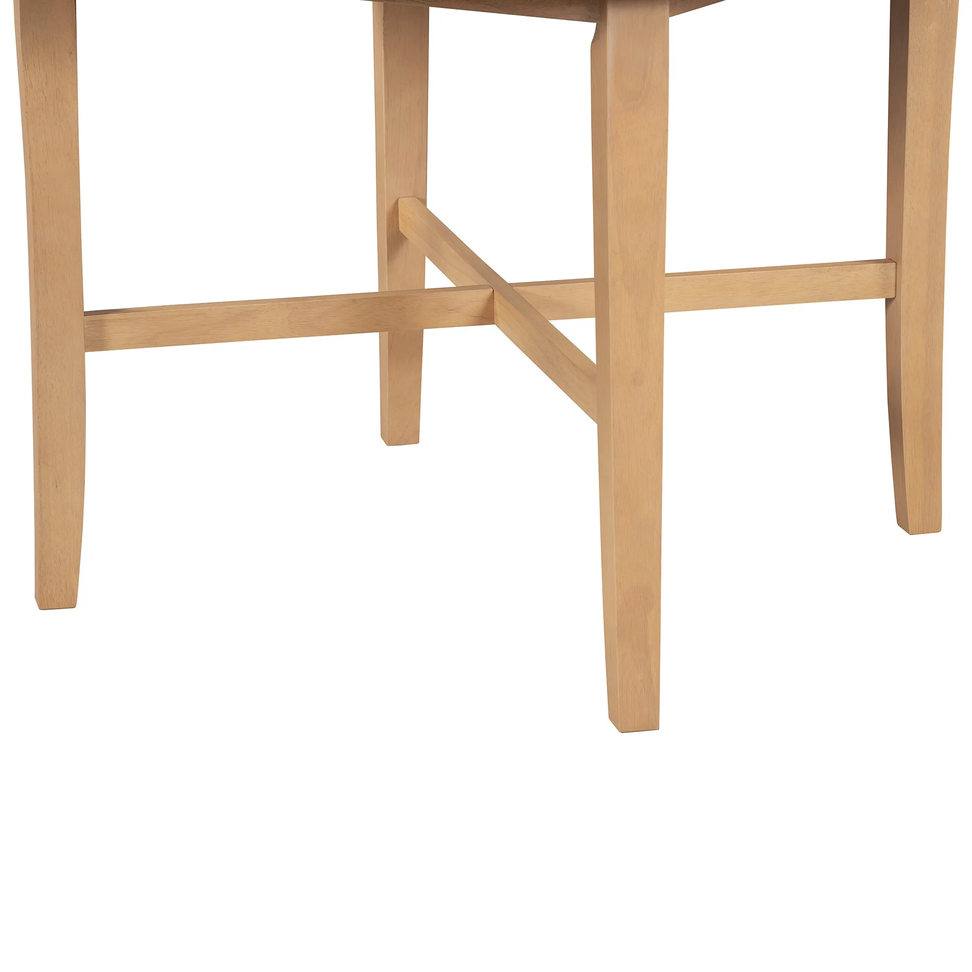 Walker Edison | Retro Simple 5-piece Dining Set with 4 Chairs