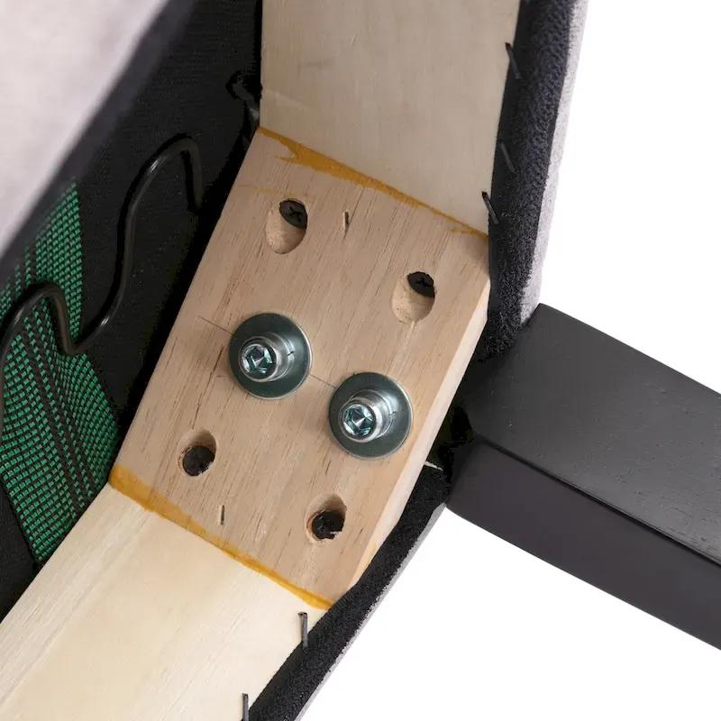 25 Inches Fabric Counter Height Bar Stools Button Tufted Upholstered Island Chairs Set of 2