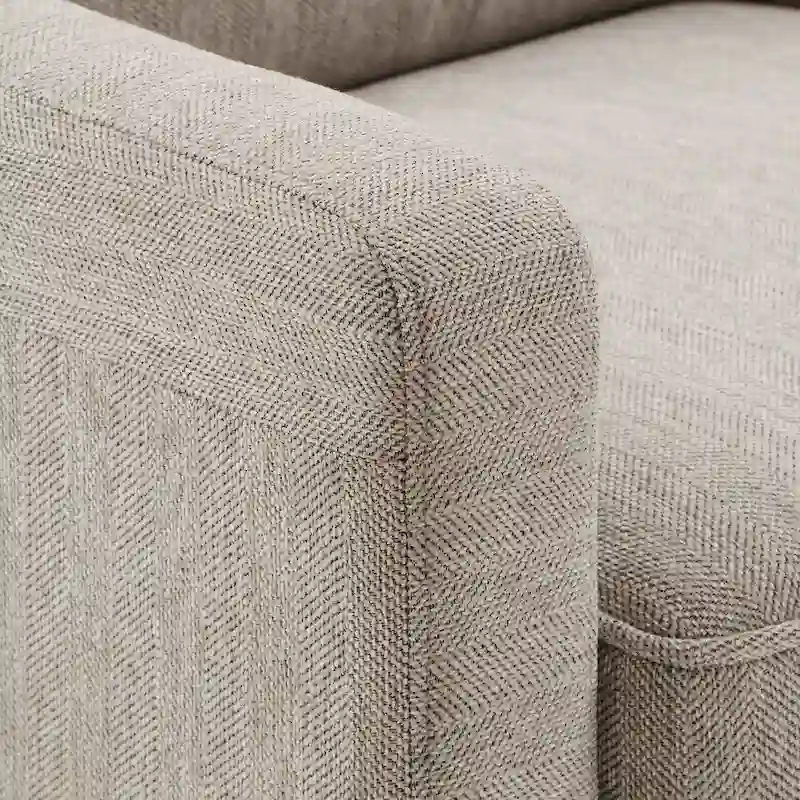 Cadeau Push Back Swivel Recliner Chair by iNSPIRE Q Modern