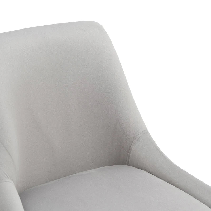 Tufted Velvet Upholstered Dining Chair Set of 2