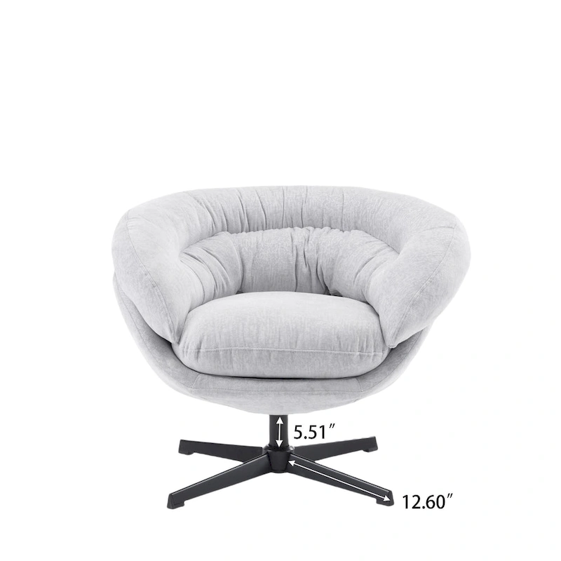 Liamer Swivel Club Chair by Christopher Knight Home