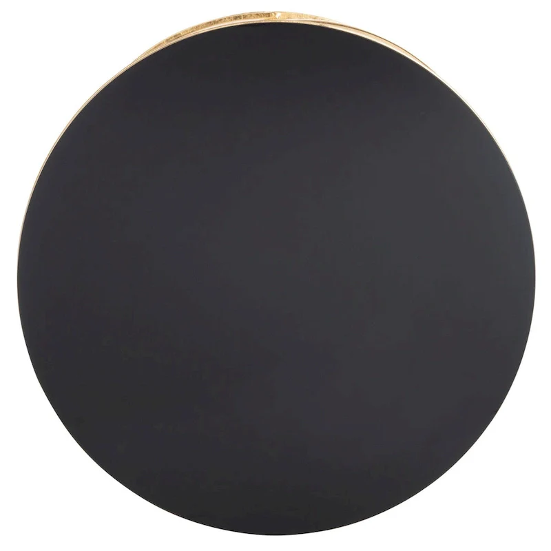 SAFAVIEH Treasures Jeanine Gold/ White Top Accent Table - 20  x 20  x 21.2  - 20Wx20Dx21H