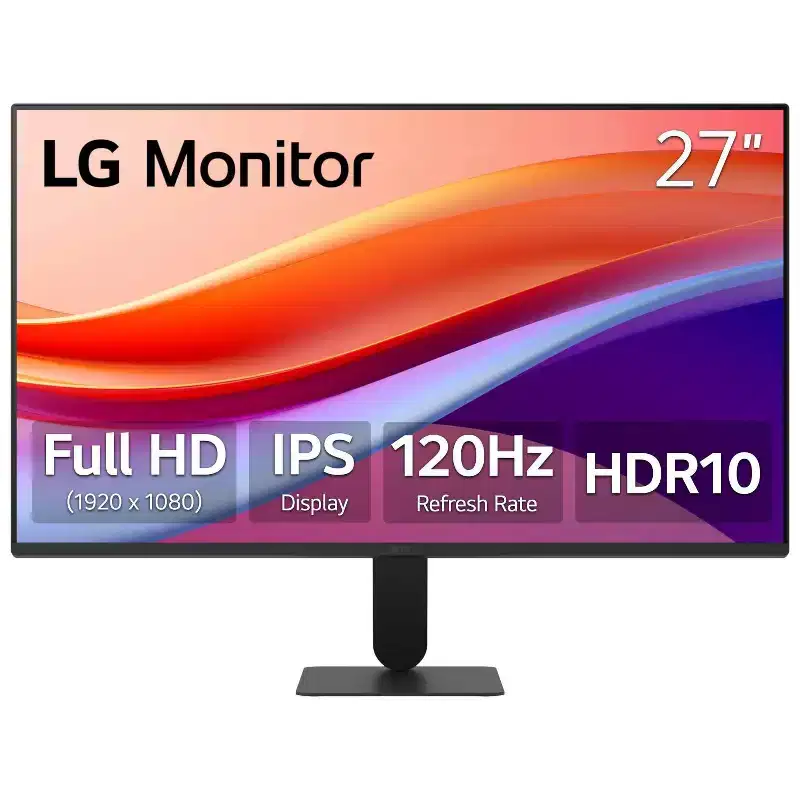 LG 27U411A-B.AUSQ 27" IPS FHD (1920 x 1080) 120Hz HDR 10 Monitor with Slim Stand
