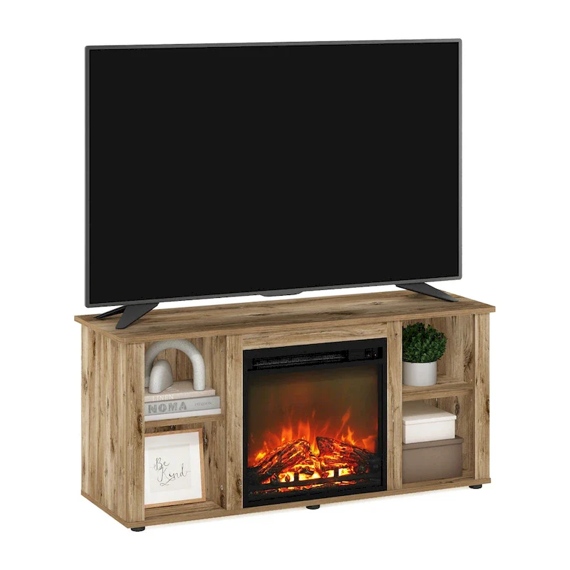 TV Stand with Electric Fireplace