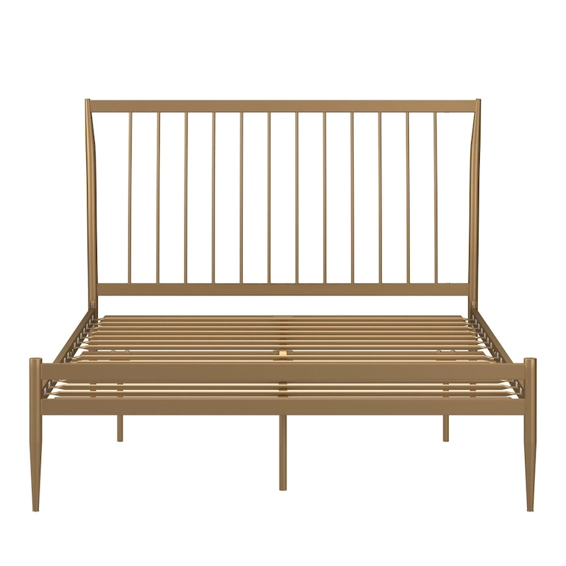 Parkcrest Gold Metal Bed by iNSPIRE Q Bold