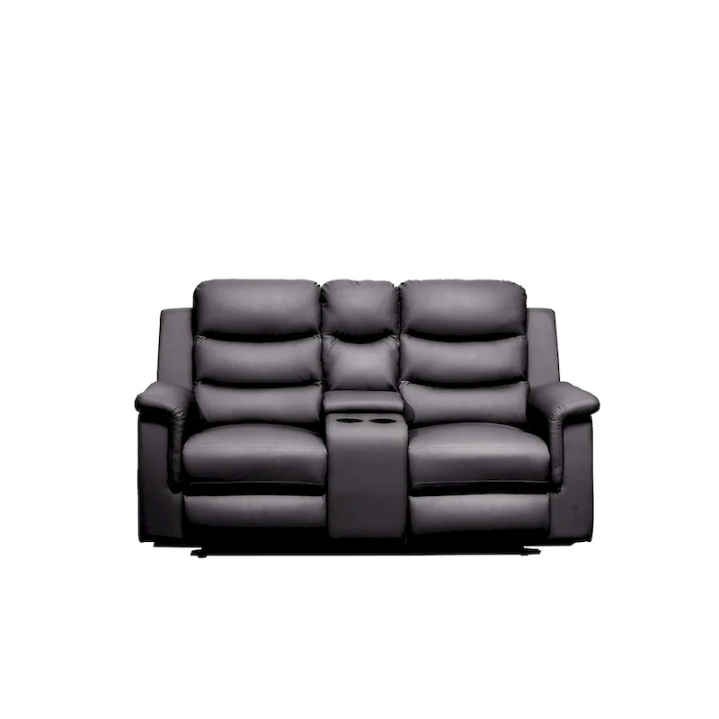 Reclining Loveseat with Middle Console Slipcover