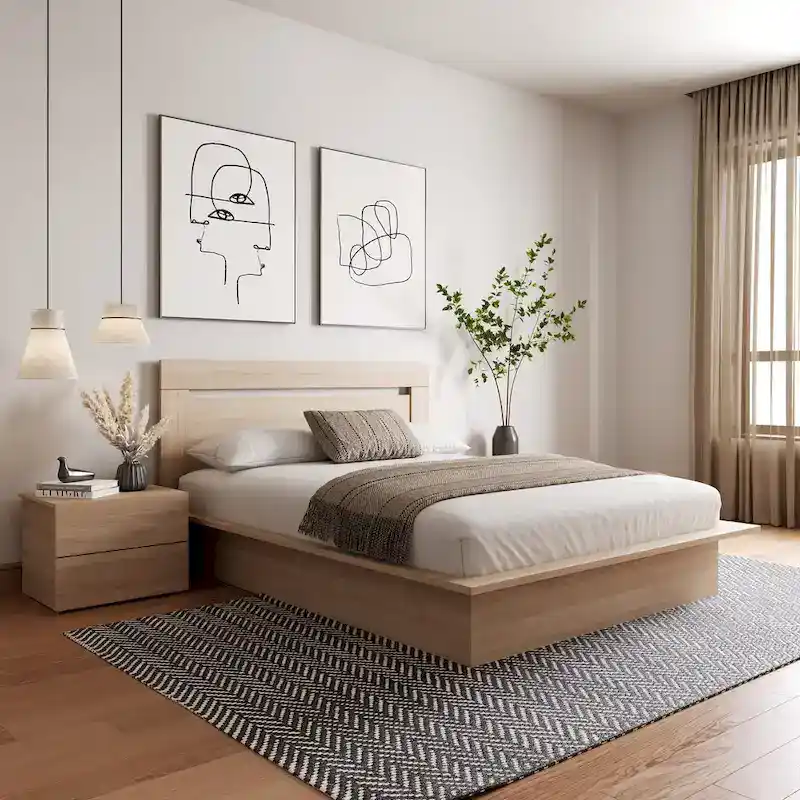 Malibu 3-Piece Bedroom Set with Bed