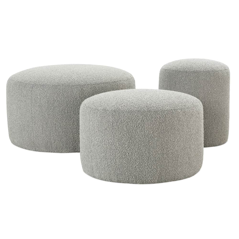 Custom Round Ottoman
