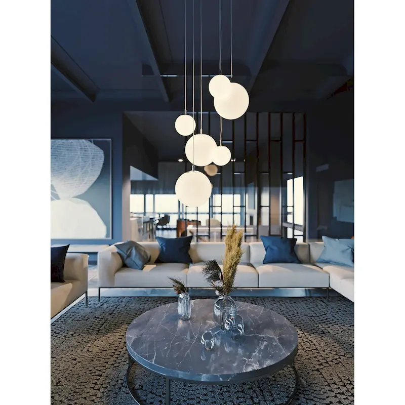 AFX Loretto Triple Pendant Medium Base