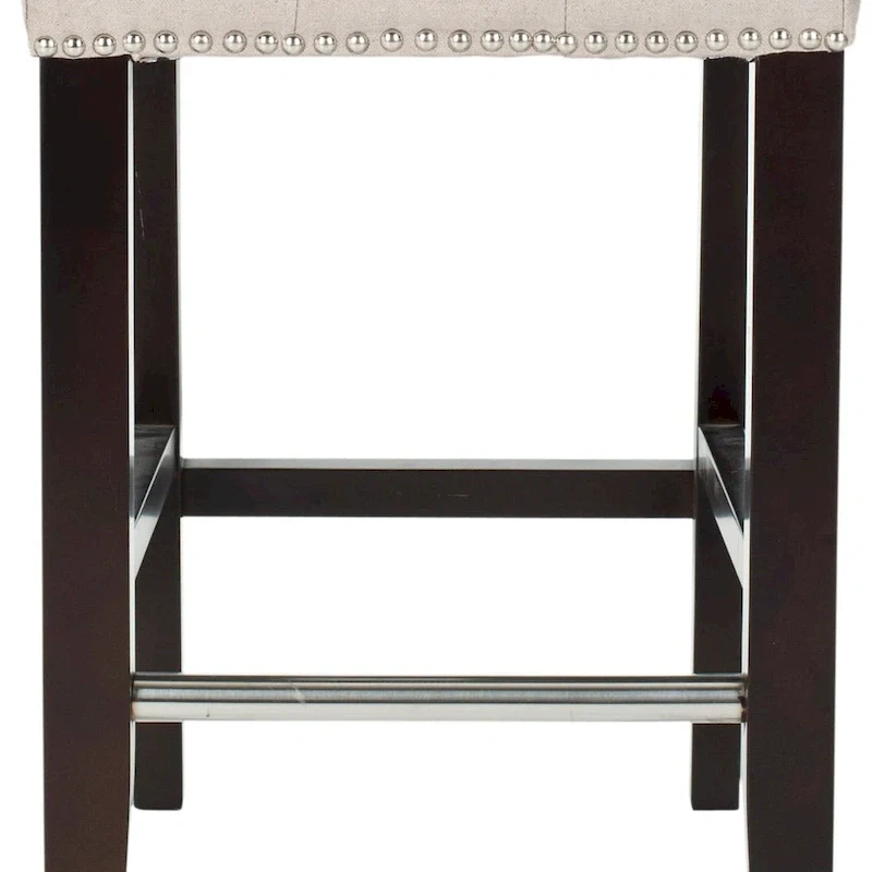 SAFAVIEH Lashunda 24-inch Counter Stool - 16.7  W x 20.1  L x 34.4  H - 17Wx20Dx34H