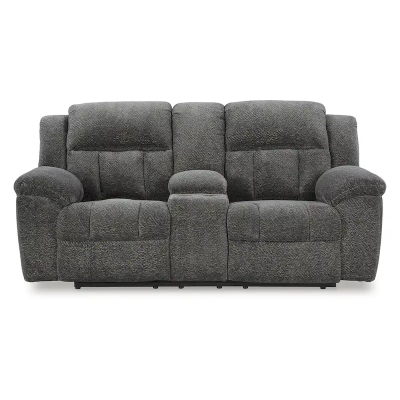 Frohn Double Reclining Loveseat with Console - 80W x 40D x 42H