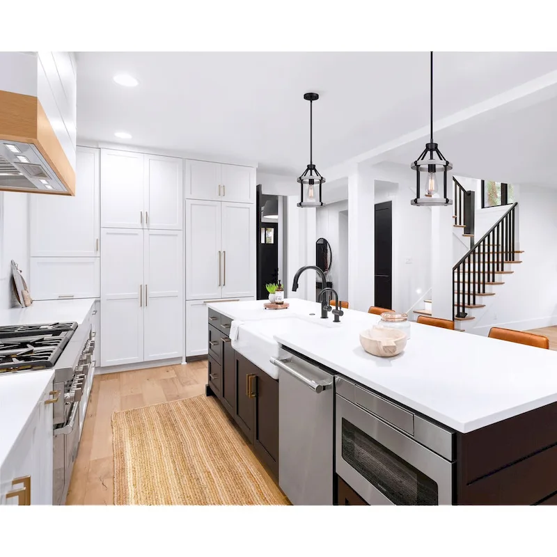 Joelle 1 Light Pendant, Grey Finish